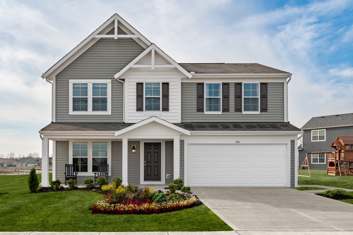 New Homes in Mccordsville / Geist, IN at Woodhaven Fischer Homes Builder